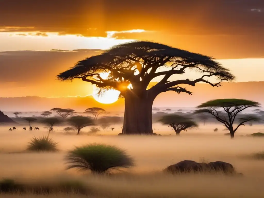 Paisaje africano: Espíritus de la Naturaleza en la Mitología Africana