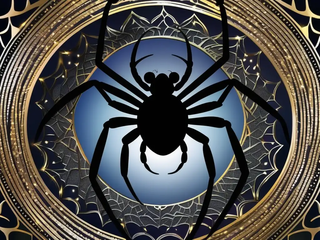 Mitología africana: Anansi, araña misteriosa en la luz lunar-