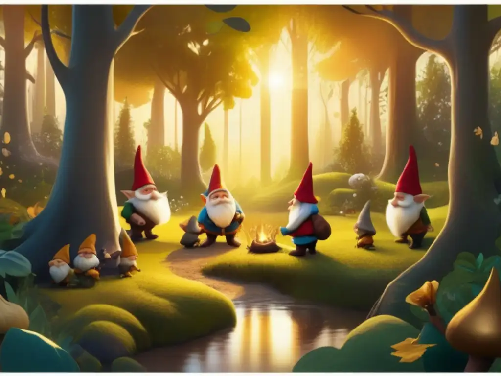 Alimentación de los gnomos: descubre su dieta mágica en el bosque encantado