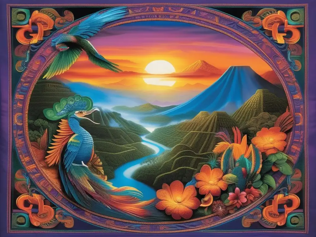 Quetzalcóatl creando el mundo Dioses animales híbridos mitología mesoamericana