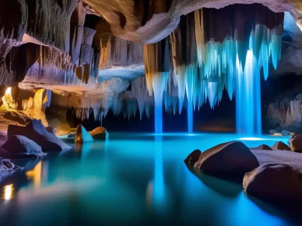 Cueva Plutón: Inframundo romano, estalactitas, estalagmitas y formaciones rocosas, agua cristalina, belleza celestial