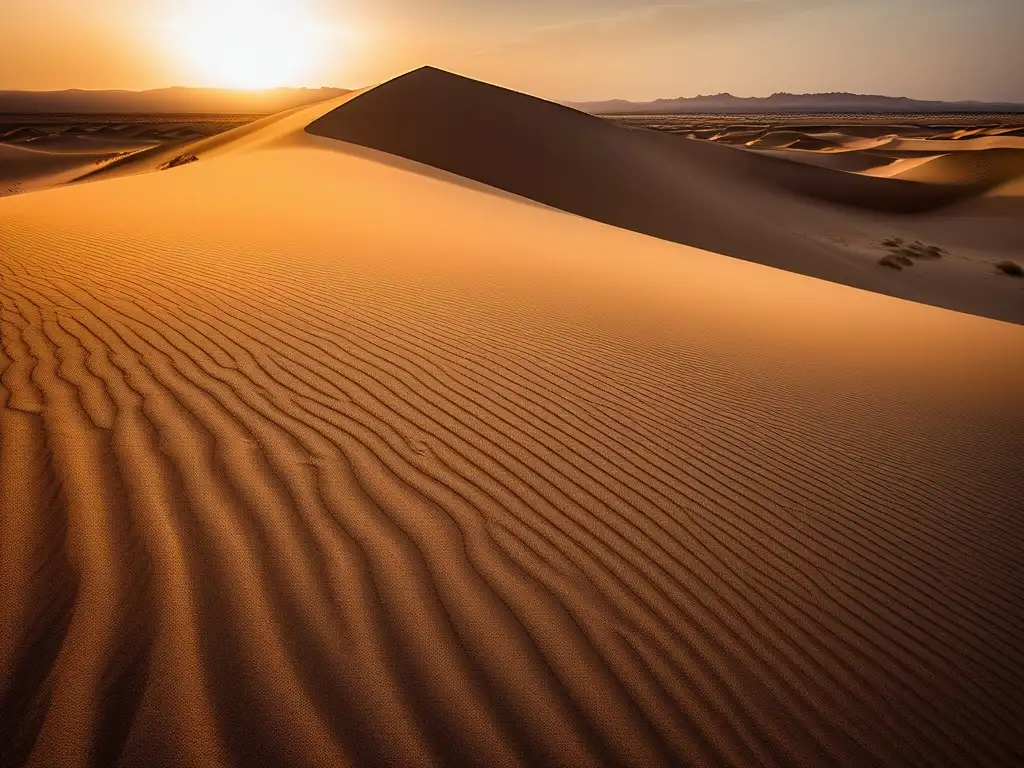 Criaturas mitológicas desérticas africanas en un paisaje de ensueño