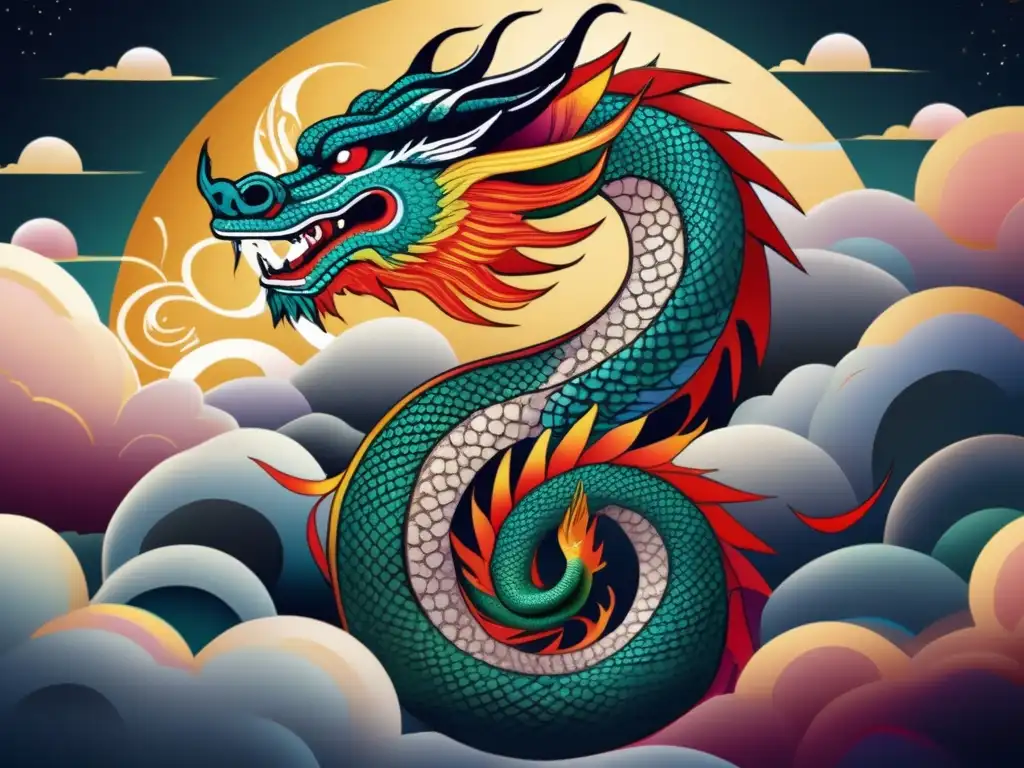 Simbolismo y estilos en tatuajes de dragones orientales