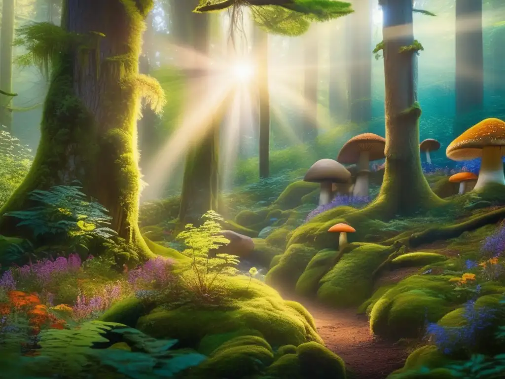 Enchanting forest scene with fairies and elves - Significado soñar hadas elfos cultura