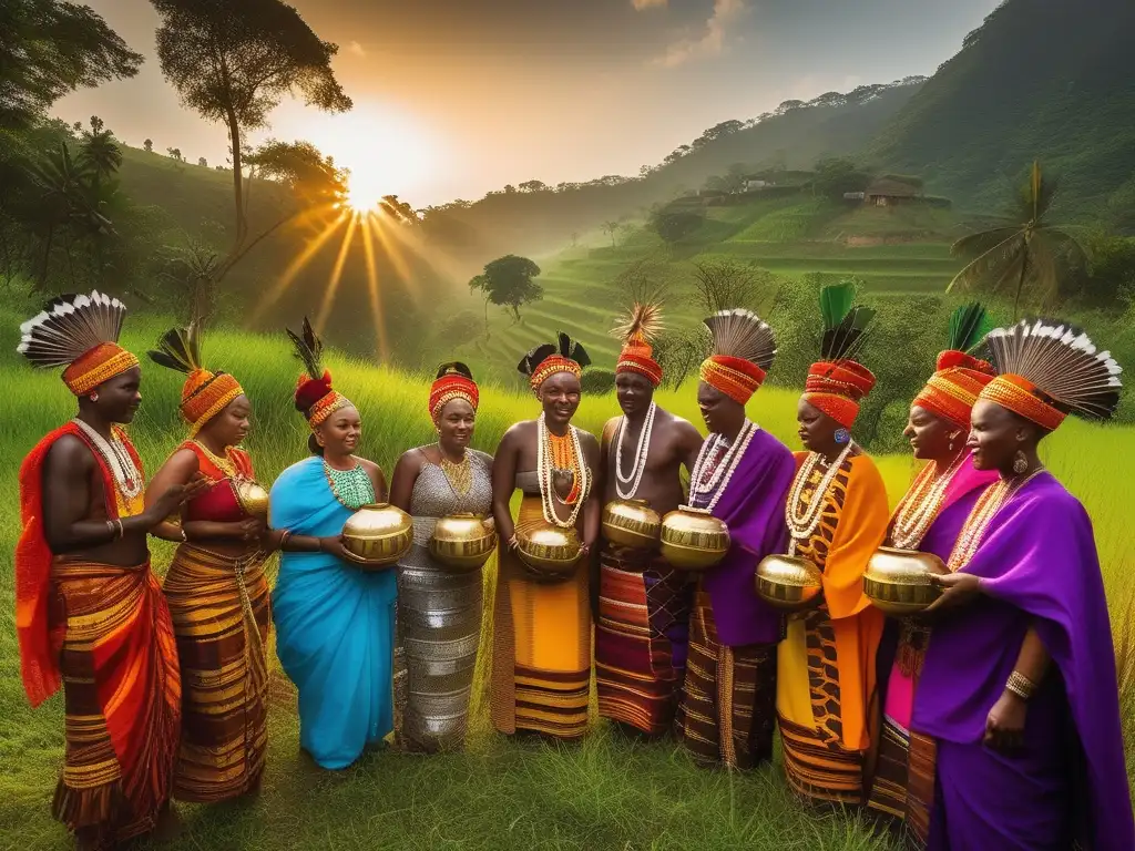 Espíritus guía tradición africana: ritual de gratitud y conexión entre lo terrenal y lo espiritual