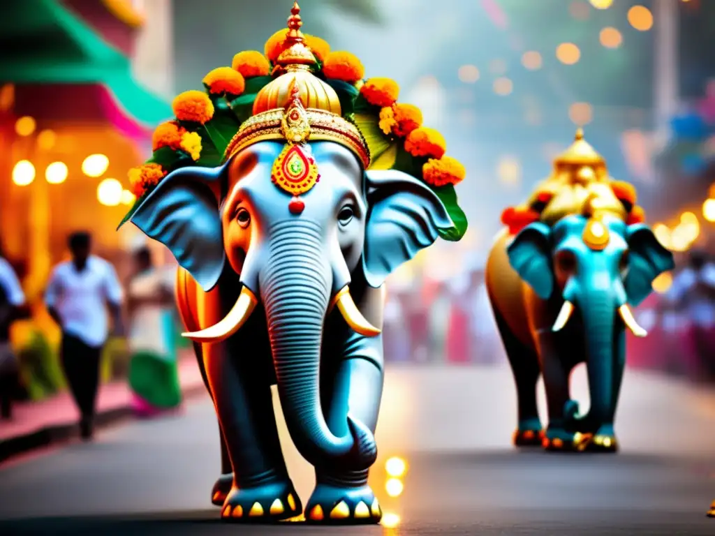 El significado sagrado del elefante en el festival de Ganesha Chaturthi