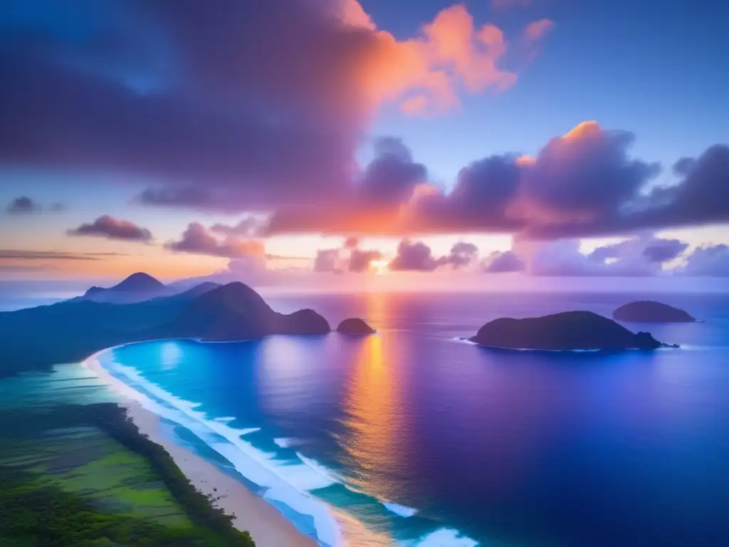 Guardian de las Islas en el Pacifico Paisaje mágico: Guardianes de Islas en Oceanía, cultura y tradiciones preservadas