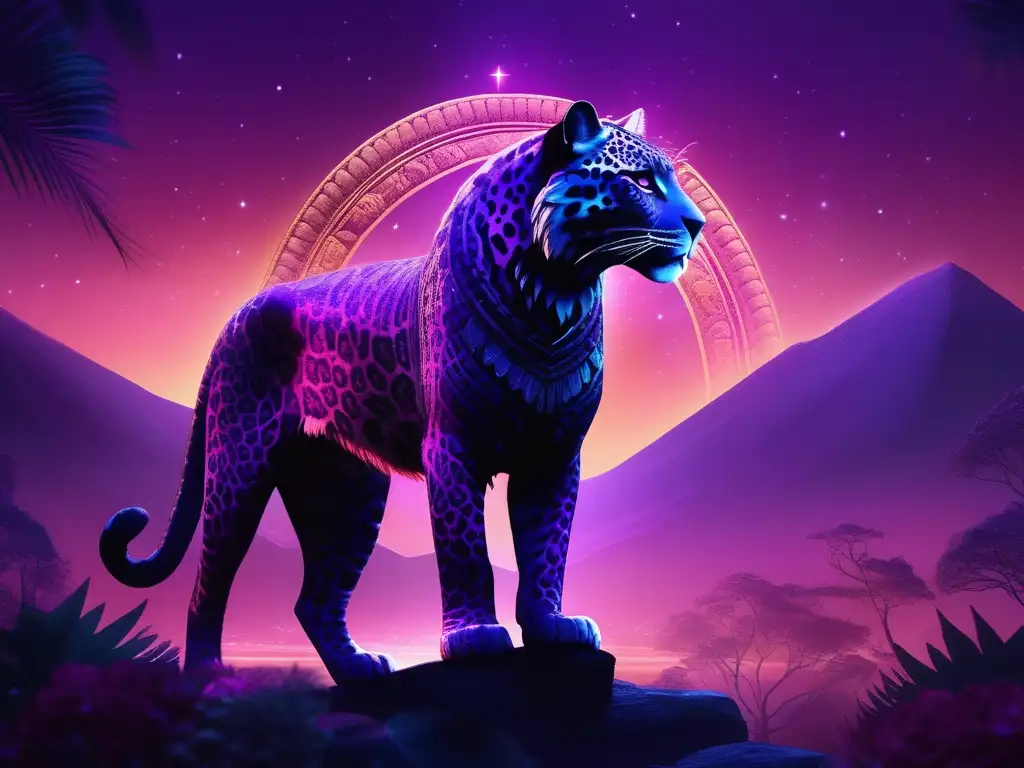 Deidad híbrida: jaguar-serpiente Dioses animales híbridos en mitología mesoamericana