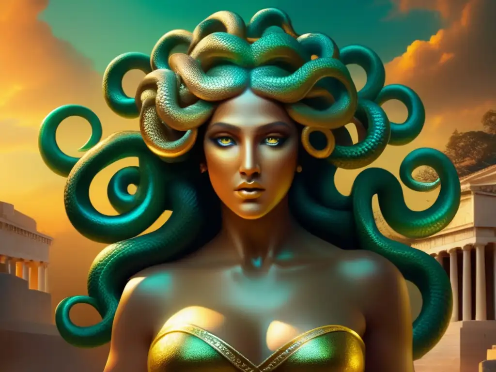 Medusa en la cultura griega: Importancia simbólica y poder femenino