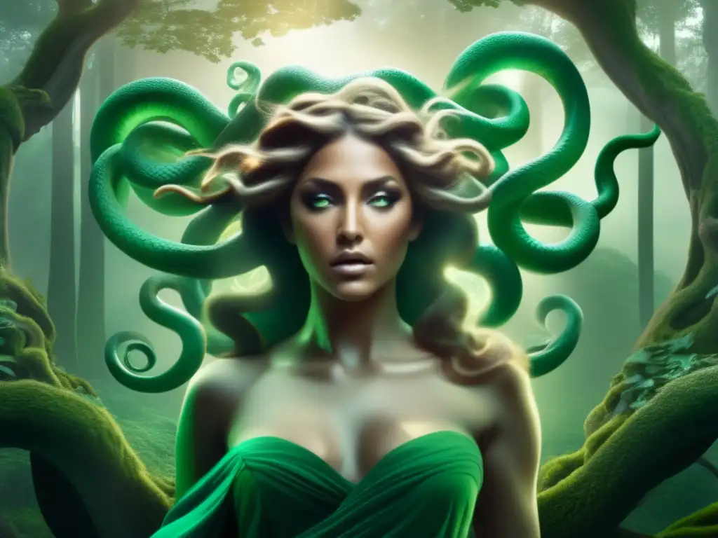 Medusa, serpientes y poder Medusa: transformación, maldición, redención