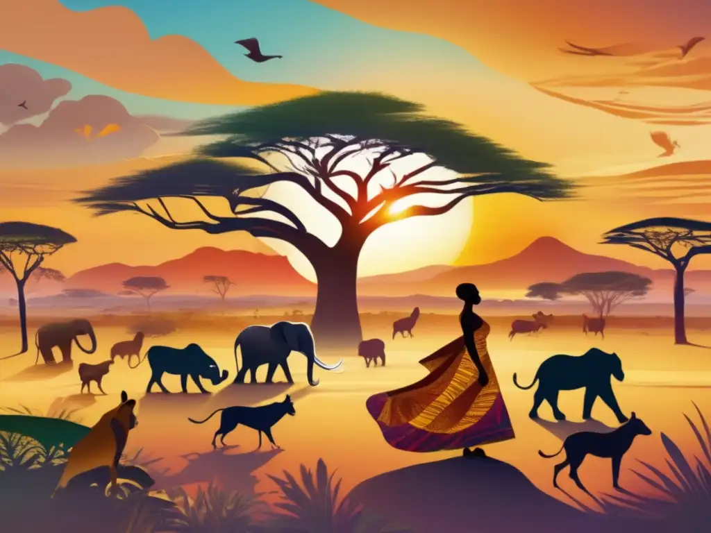 Espíritus animales en arte, música y moda en África