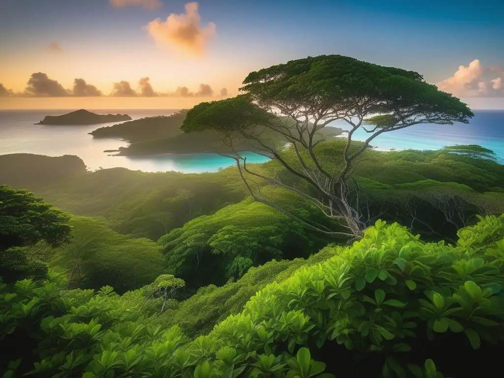 Criaturas mitológicas de las Islas Marianas en la escena