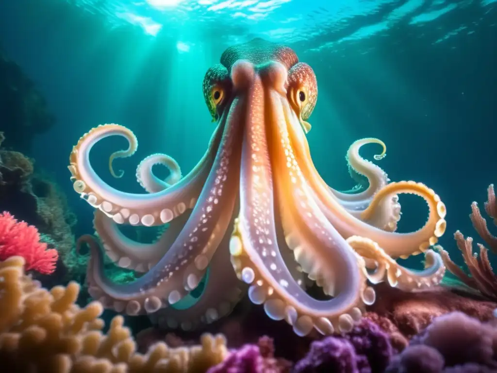 El majestuoso Kraken emerge del océano con su aura mítica