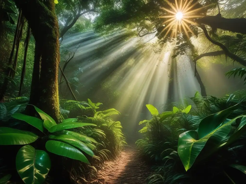 Imagen: Los chaneques en la selva amazónica, misterio y encanto en un escenario mágico