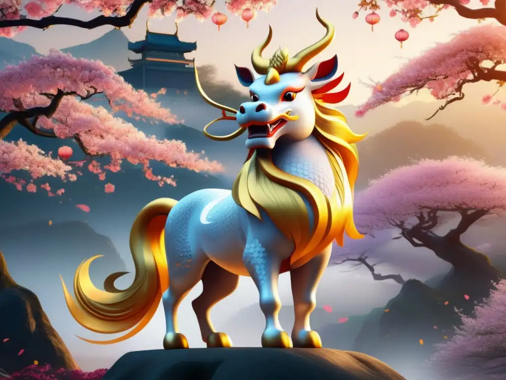 Qilin chino: leyenda mitológica oriental