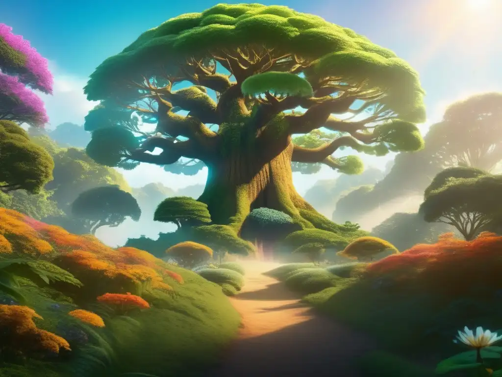 Árbol majestuoso de la Korok Forest, seres míticos en videojuegos: Guía completa