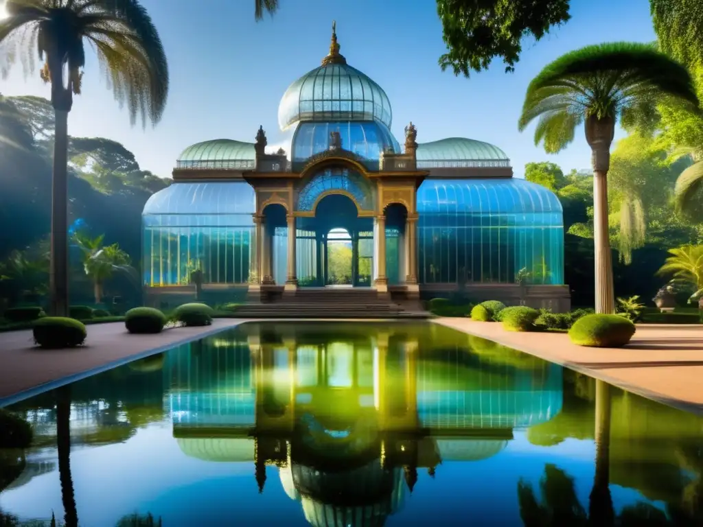 Palacio de Cristal: Belleza mística con dioses hindúes