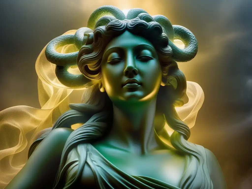 Historia Medusa híbrida, esencia etérea y enigmática