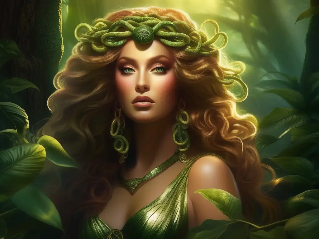 Medusa en el bosque encantado: leyenda desmitificada