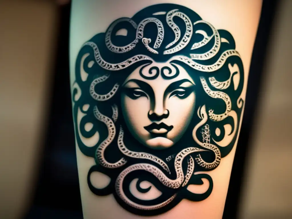 Tatuaje Medusa poder y seducción