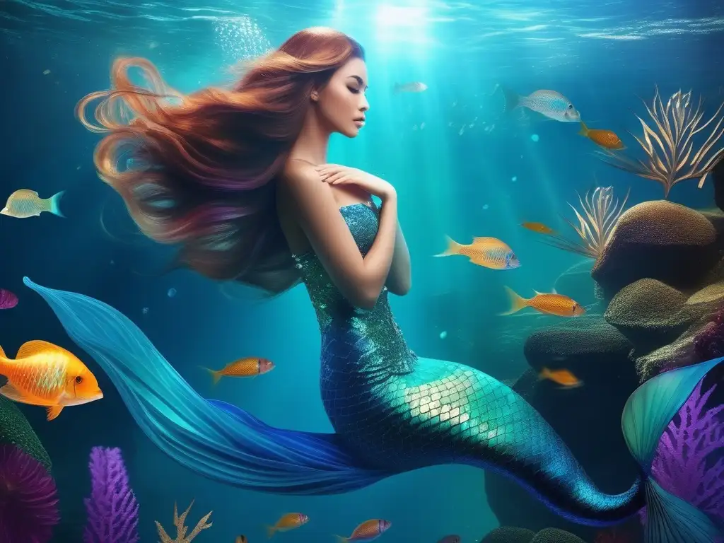 Tatuajes de sirenas: significado y simbolismo en el mundo acuático