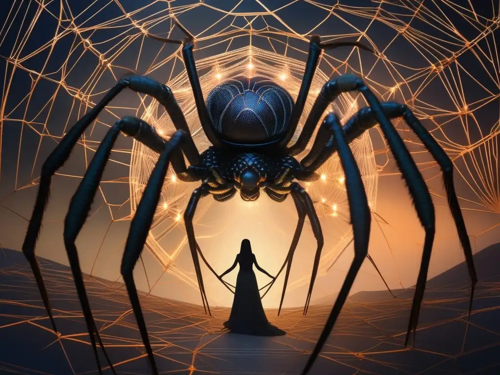 Historia de la transformación de Arachne, una imagen mágica y misteriosa