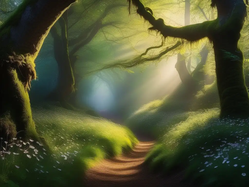 Bosque encantado de Brocéliande: Leyendas artúricas en un escenario místico y mágico