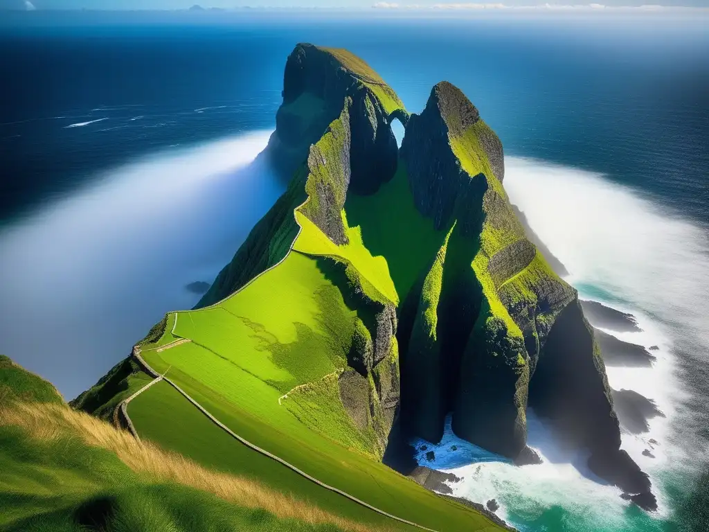 Descubre la leyenda de HyBrasil: La Isla Fantasma de Irlanda - Una vista impresionante de la mítica isla emerge ante nuestros ojos