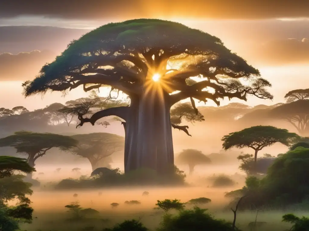 Espíritus en la naturaleza: mitología africana