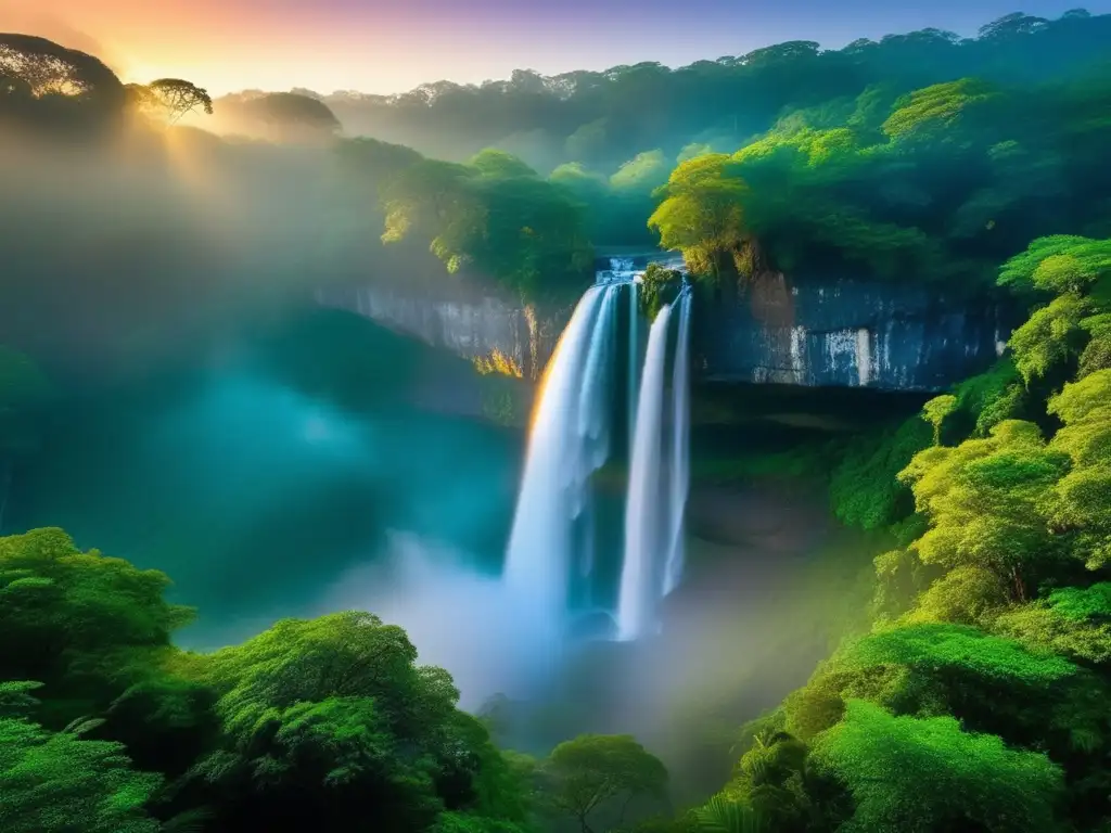 Ritos de Bendición y Criaturas Míticas en un Bosque Místico