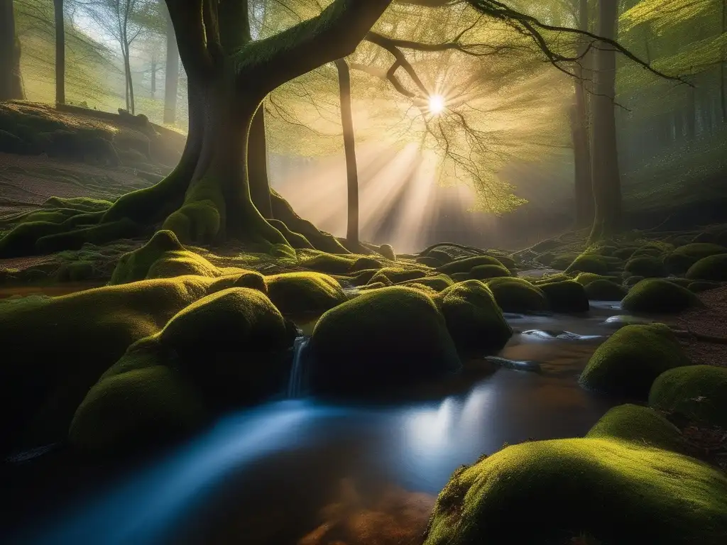 Leyendas artúricas en el Bosque encantado de Brocéliande