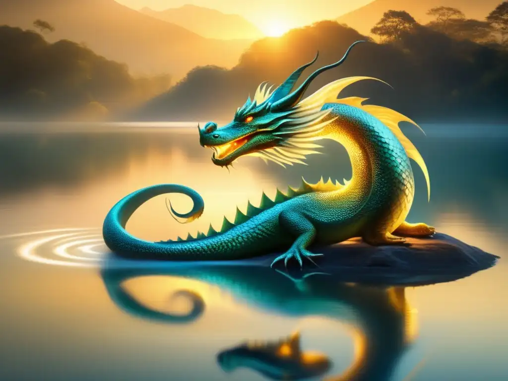 Dragón de agua: significado en mitología china