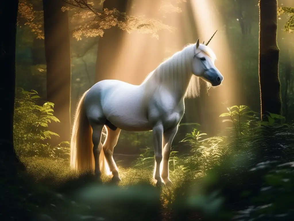 Ritos de Bendición y Criaturas Míticas: Unicorns, hadas y magia en un bosque encantado