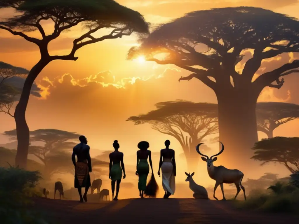 Espíritus de la Naturaleza en la Mitología Africana -