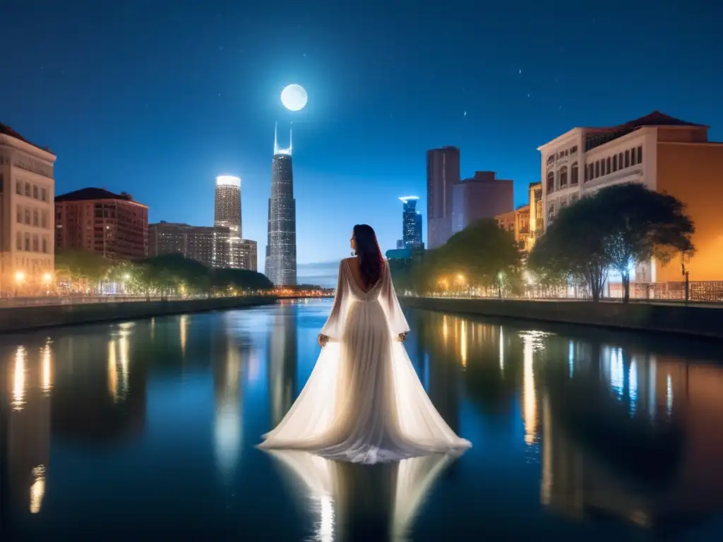 Paisaje urbano nocturno: La Llorona en ciudades modernas