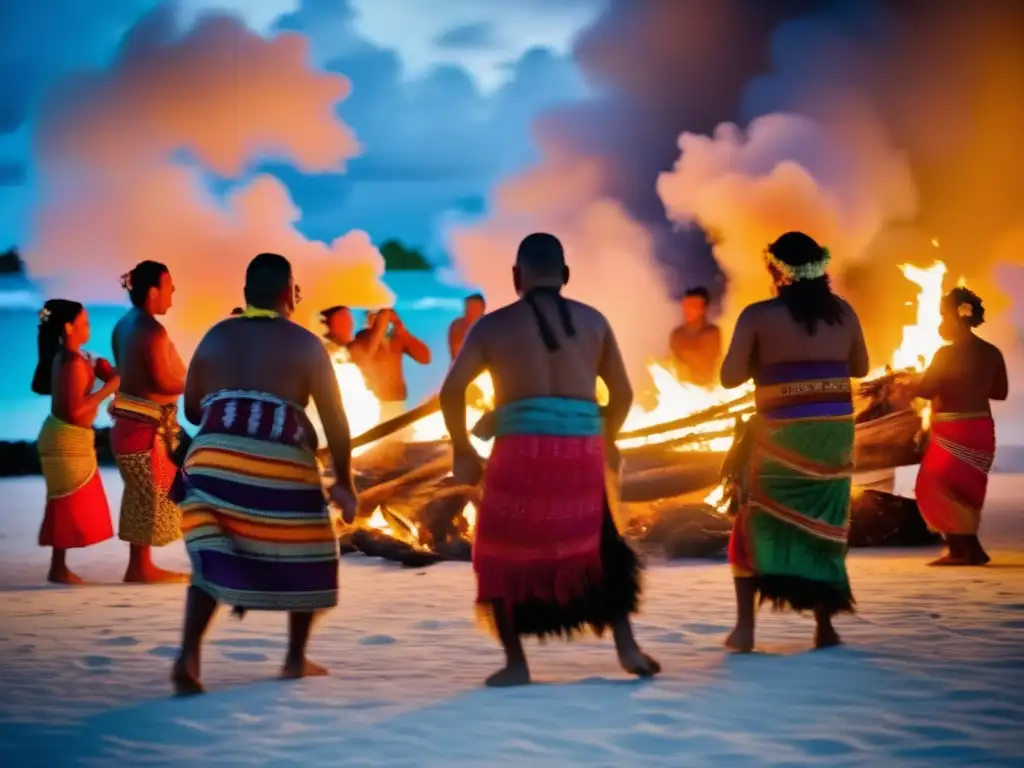 Ritos y misticismo de Tuvalu: danza sagrada en la playa