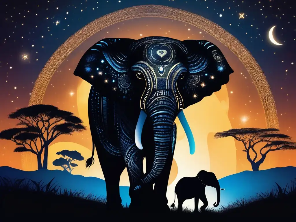 Dios elefante mitología africana: majestuosidad y sabiduría ancestral