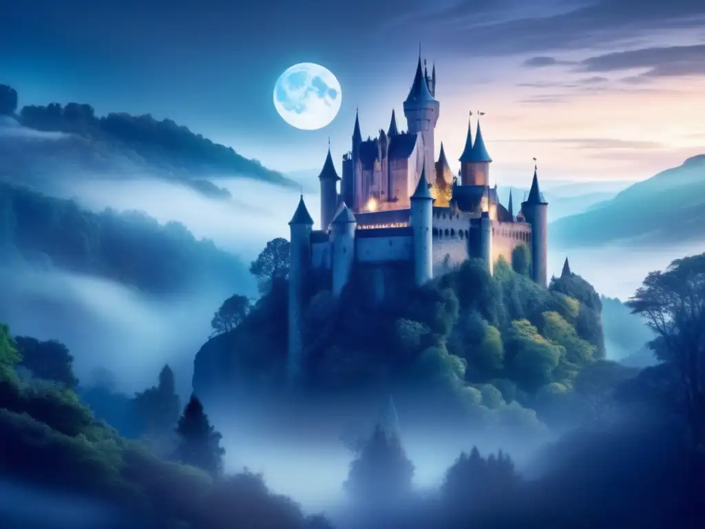 Súcubos en la cultura medieval: Castillo sombrío, seductora súcubo y misterio