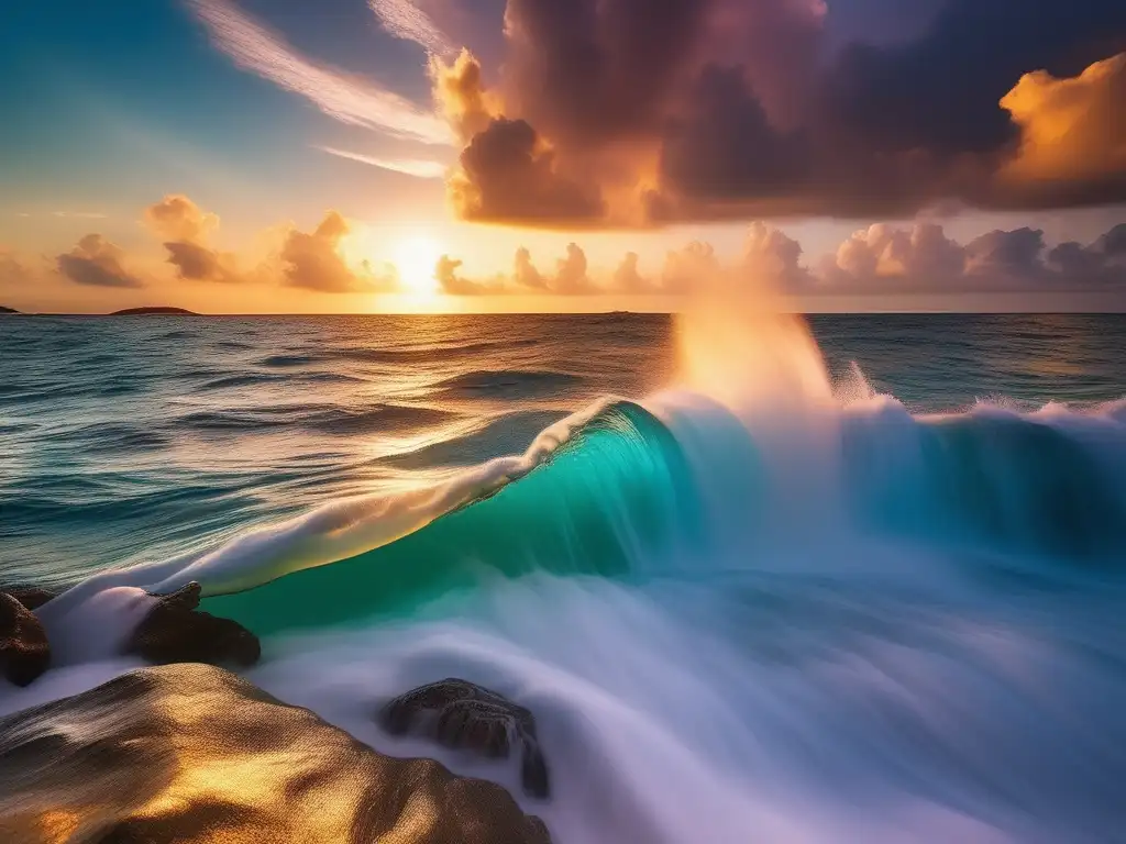 Sirenas del Caribe: Mitos y Leyendas en un atardecer mágico