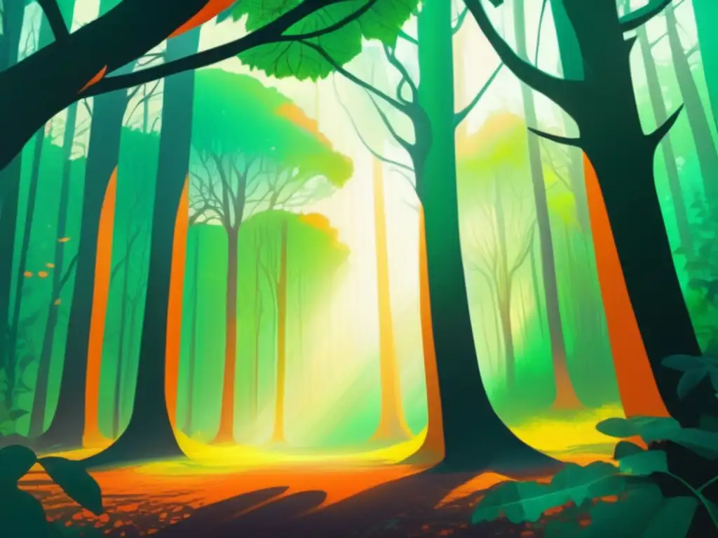 Paisaje surrealista de ensueño Paisaje surrealista con misterioso Sol Negro en la mitología nórdica