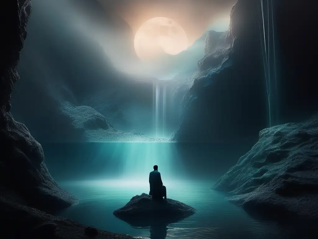 Tantalus sufre tormento eterno en el inframundo - Criaturas mitológicas y leyendas