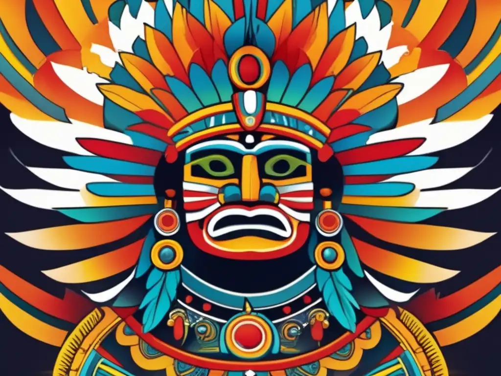 Tezcatlipoca, dios azteca de las tormentas nocturnas