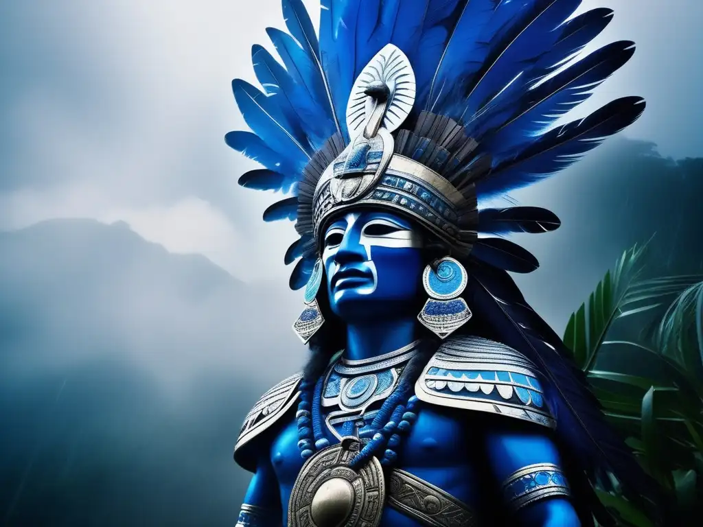 Tláloc, deidad azteca de la lluvia Deidad azteca Tláloc: significado y simbolismo