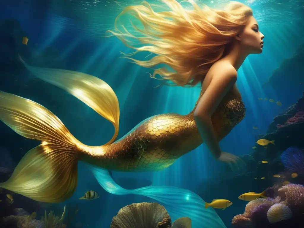 Historia de transformación de Sirena: encanto, mitos, belleza y evolución